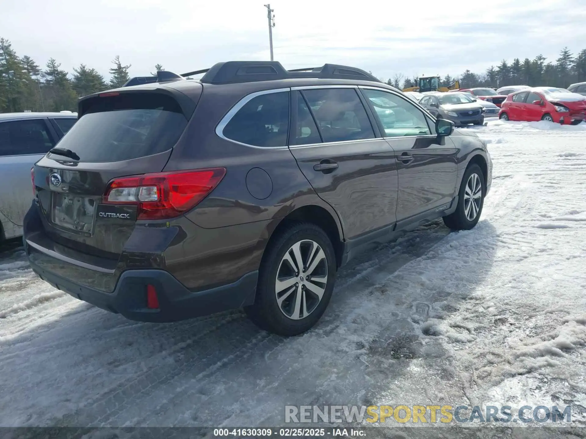 4 Photograph of a damaged car 4S4BSANC9K3354284 SUBARU OUTBACK 2019