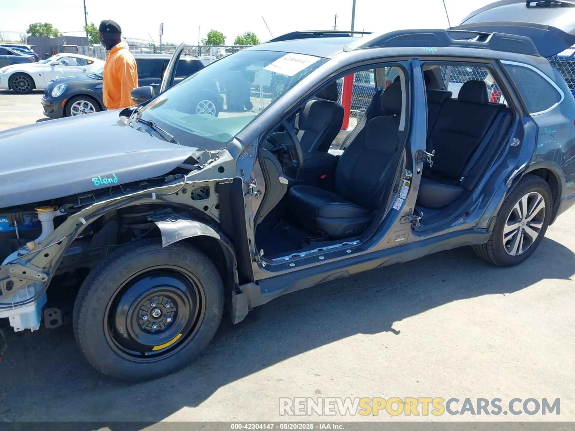 6 Photograph of a damaged car 4S4BSANC9K3355791 SUBARU OUTBACK 2019