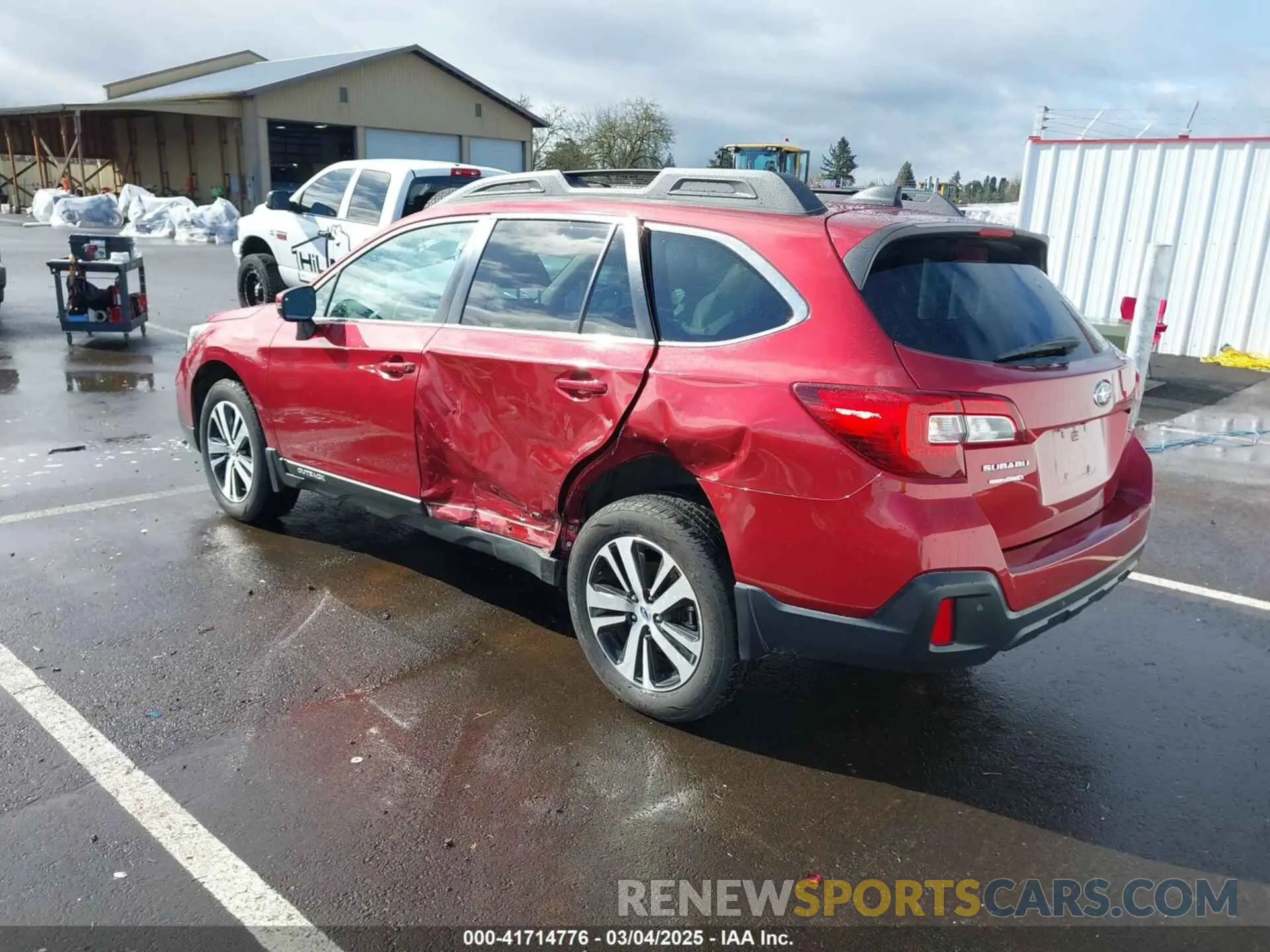 3 Photograph of a damaged car 4S4BSANC9K3368170 SUBARU OUTBACK 2019