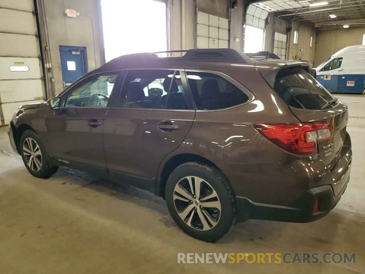 2 Photograph of a damaged car 4S4BSANC9K3393862 SUBARU OUTBACK 2019