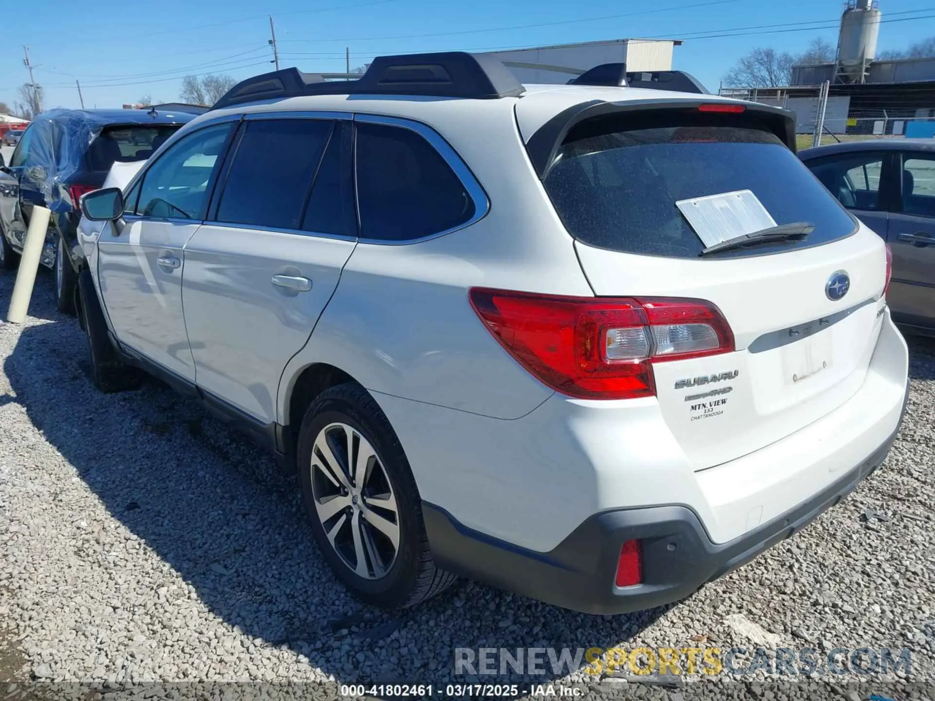 3 Photograph of a damaged car 4S4BSANCXK3253481 SUBARU OUTBACK 2019