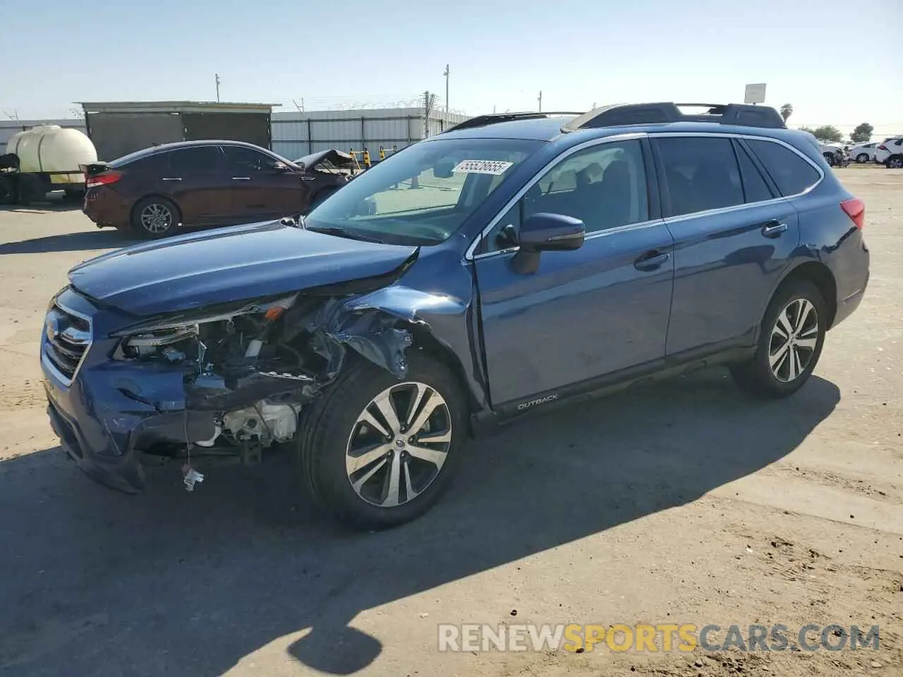 1 Photograph of a damaged car 4S4BSANCXK3374186 SUBARU OUTBACK 2019