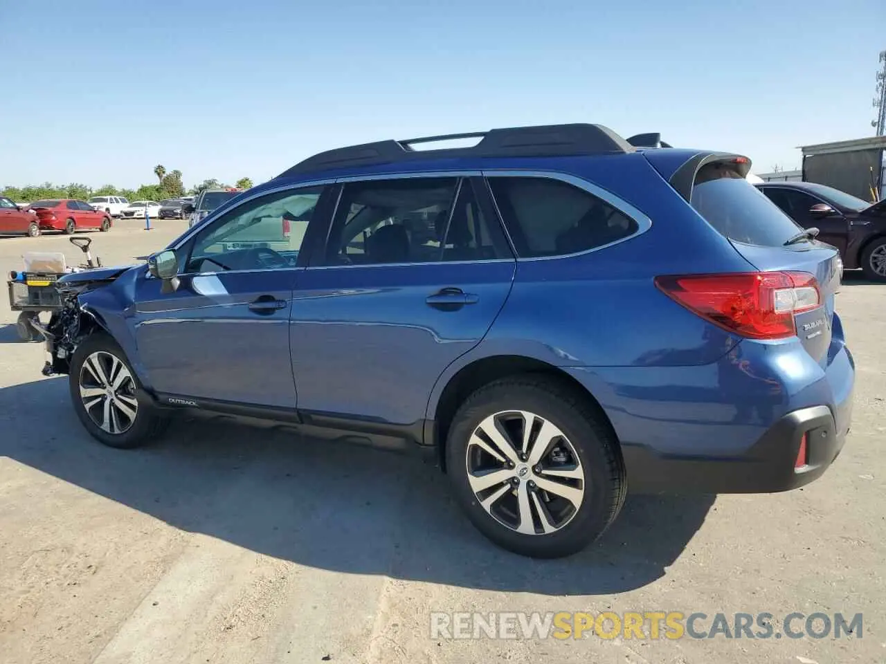 2 Photograph of a damaged car 4S4BSANCXK3374186 SUBARU OUTBACK 2019