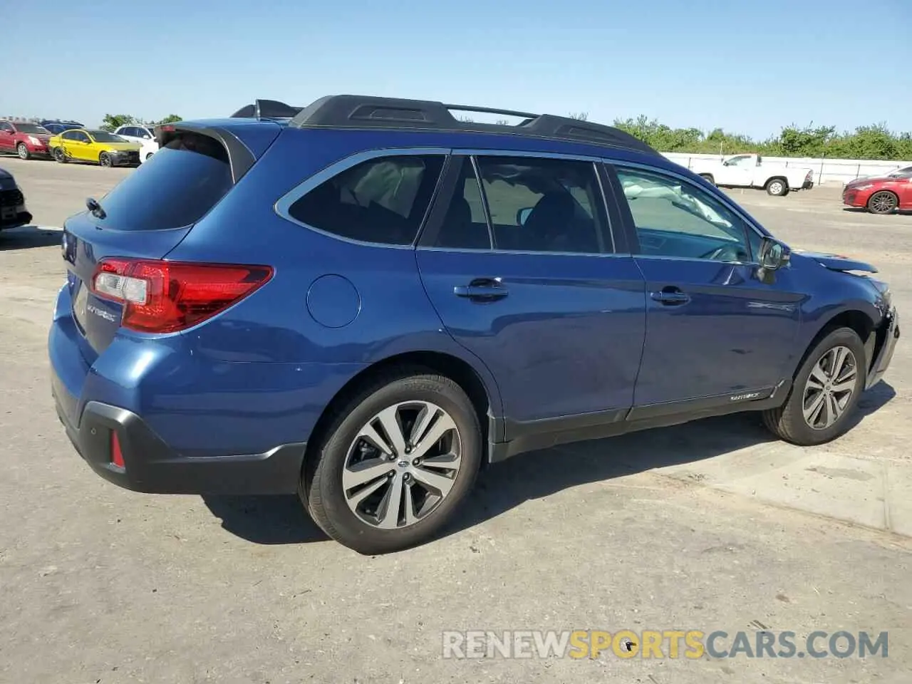 3 Photograph of a damaged car 4S4BSANCXK3374186 SUBARU OUTBACK 2019