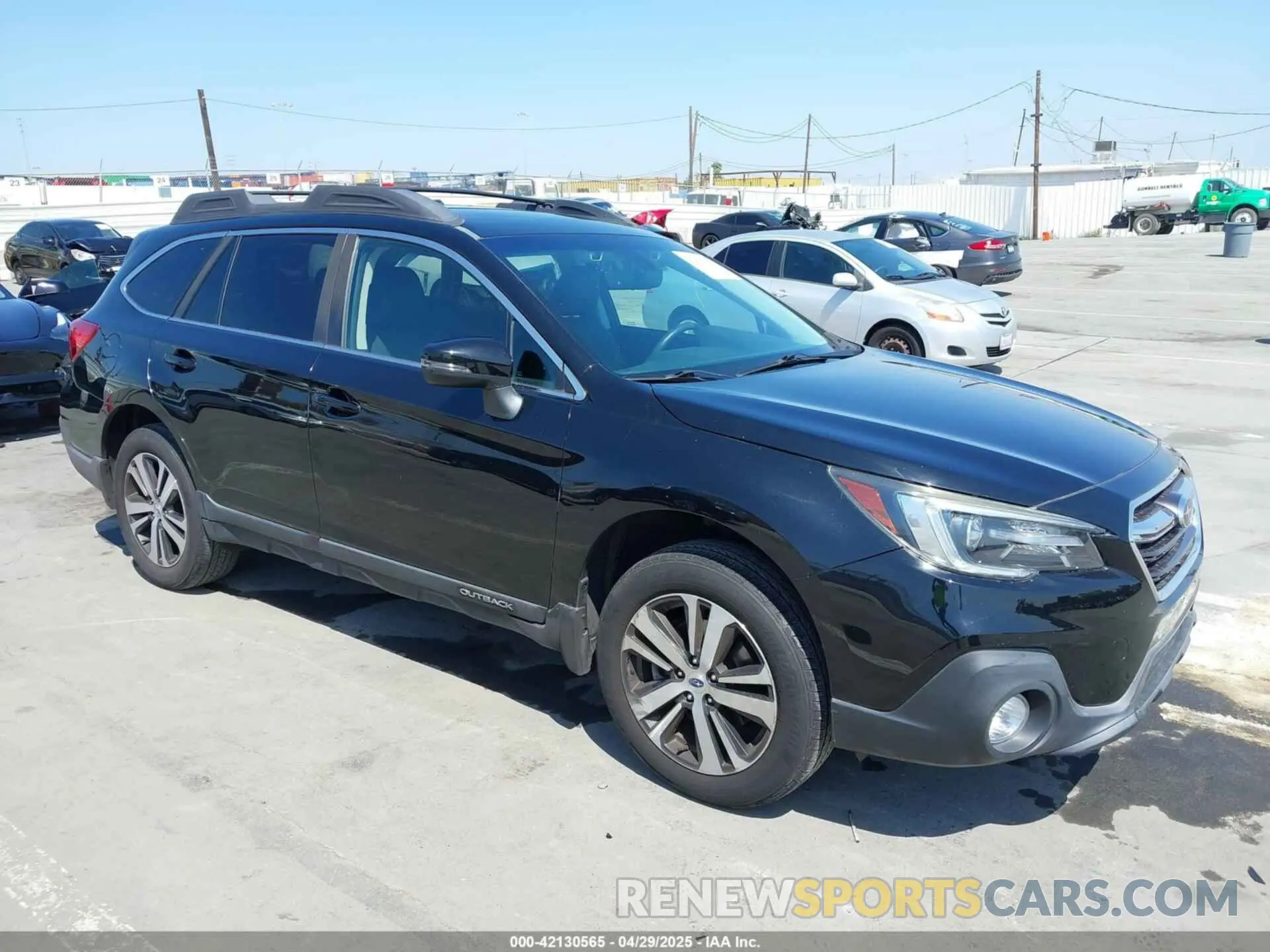 1 Photograph of a damaged car 4S4BSANCXK3394728 SUBARU OUTBACK 2019