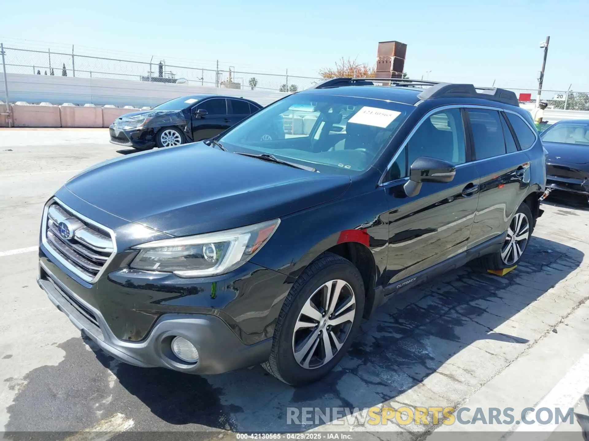 2 Photograph of a damaged car 4S4BSANCXK3394728 SUBARU OUTBACK 2019