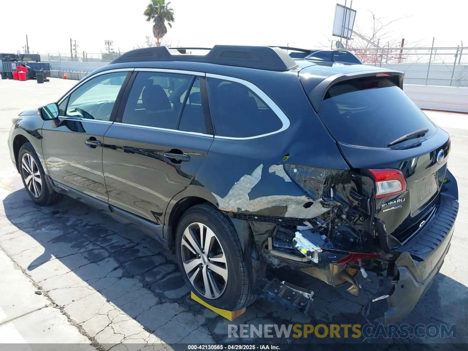 6 Photograph of a damaged car 4S4BSANCXK3394728 SUBARU OUTBACK 2019