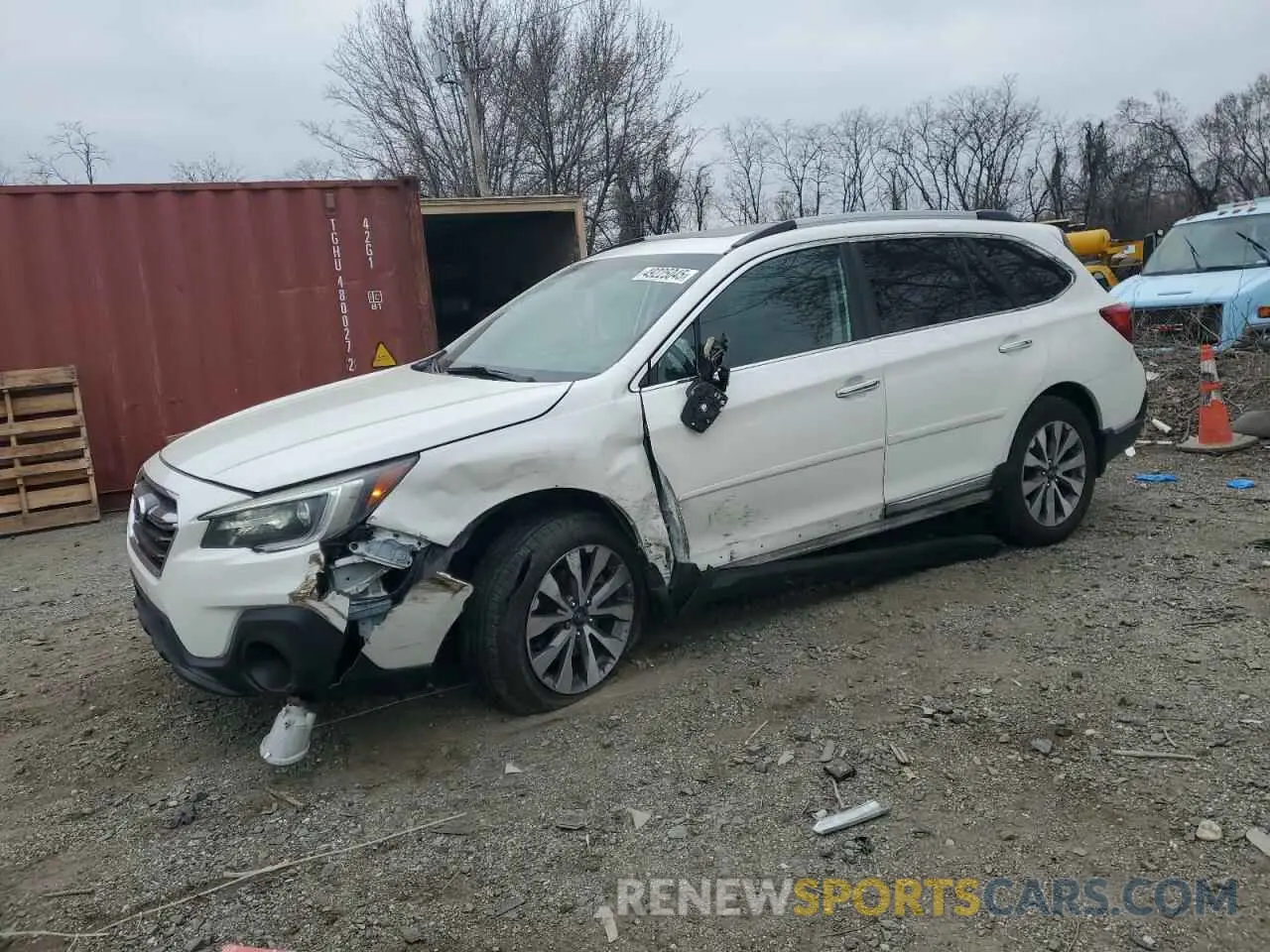 1 Photograph of a damaged car 4S4BSATC1K3271712 SUBARU OUTBACK 2019