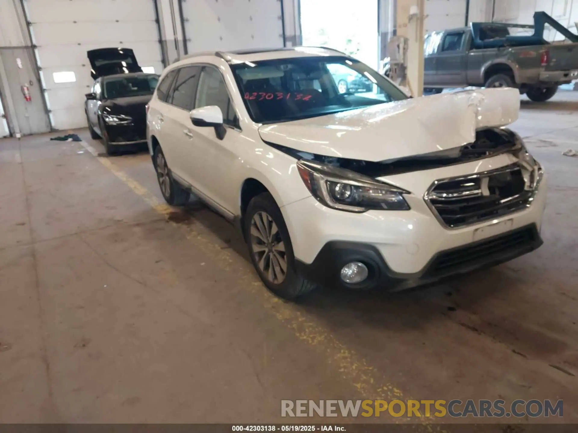 1 Photograph of a damaged car 4S4BSATC5K3283958 SUBARU OUTBACK 2019
