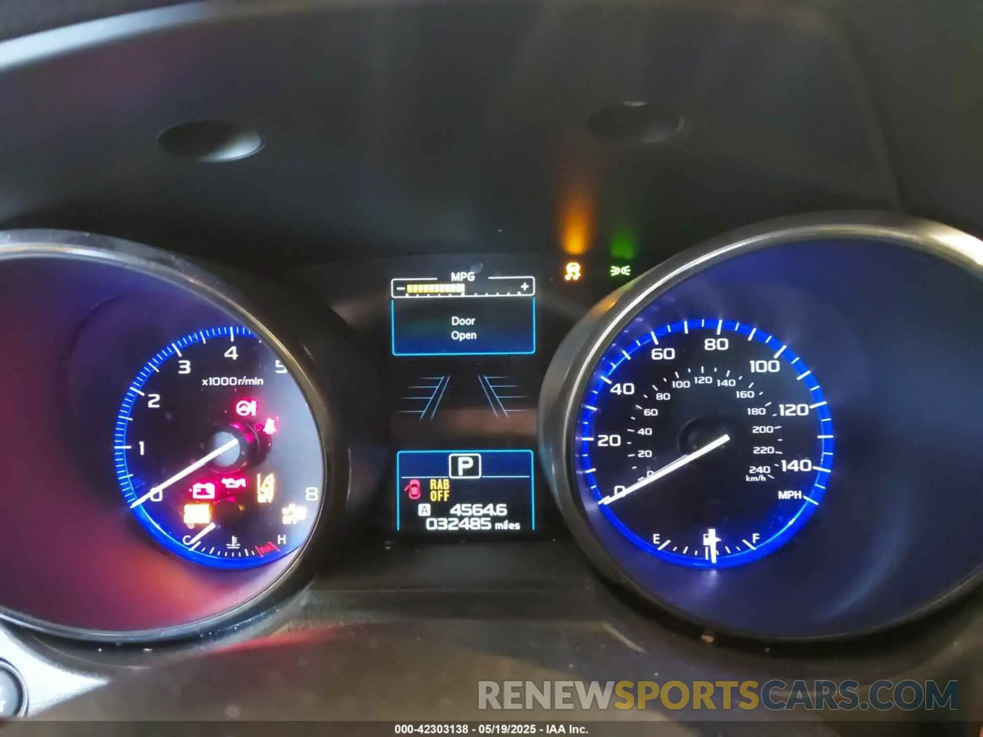7 Photograph of a damaged car 4S4BSATC5K3283958 SUBARU OUTBACK 2019