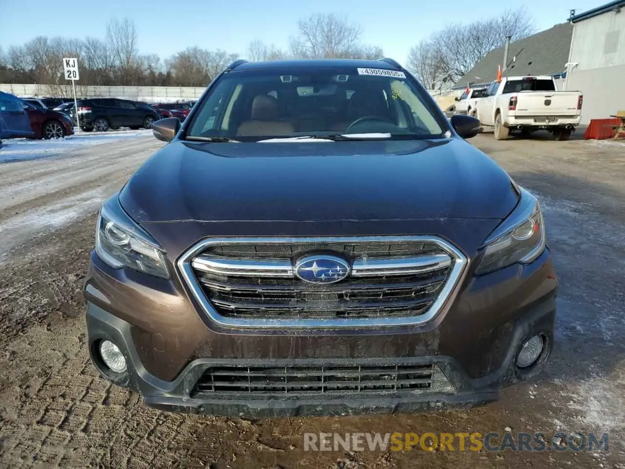 5 Photograph of a damaged car 4S4BSATC9K3269108 SUBARU OUTBACK 2019