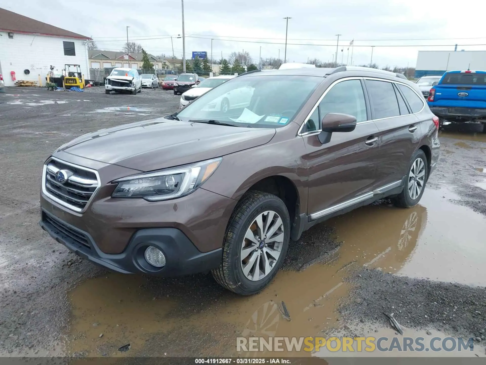 2 Photograph of a damaged car 4S4BSATC9K3298107 SUBARU OUTBACK 2019