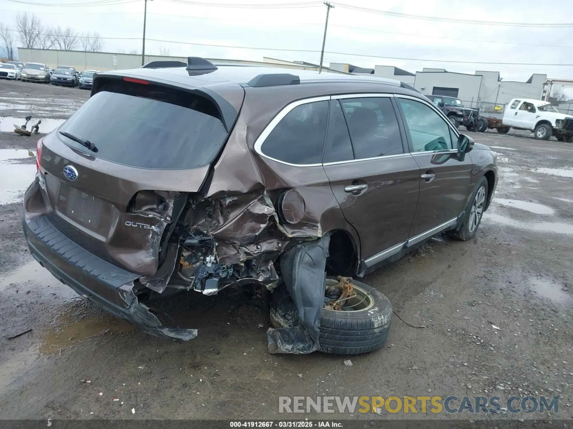 4 Photograph of a damaged car 4S4BSATC9K3298107 SUBARU OUTBACK 2019