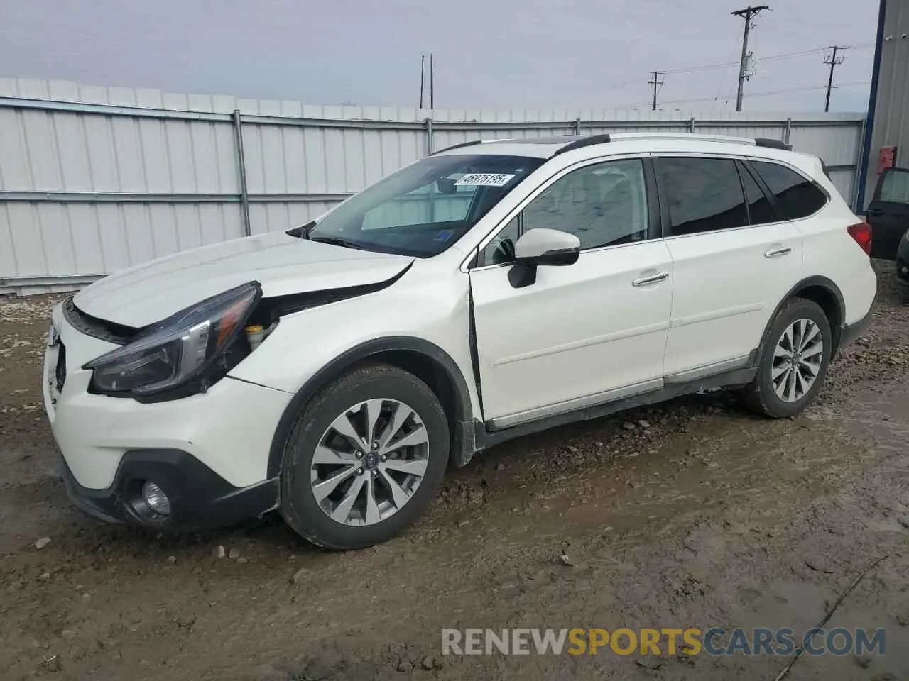 1 Photograph of a damaged car 4S4BSATCXK3267030 SUBARU OUTBACK 2019
