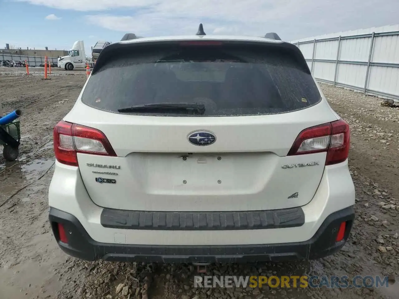6 Photograph of a damaged car 4S4BSATCXK3267030 SUBARU OUTBACK 2019