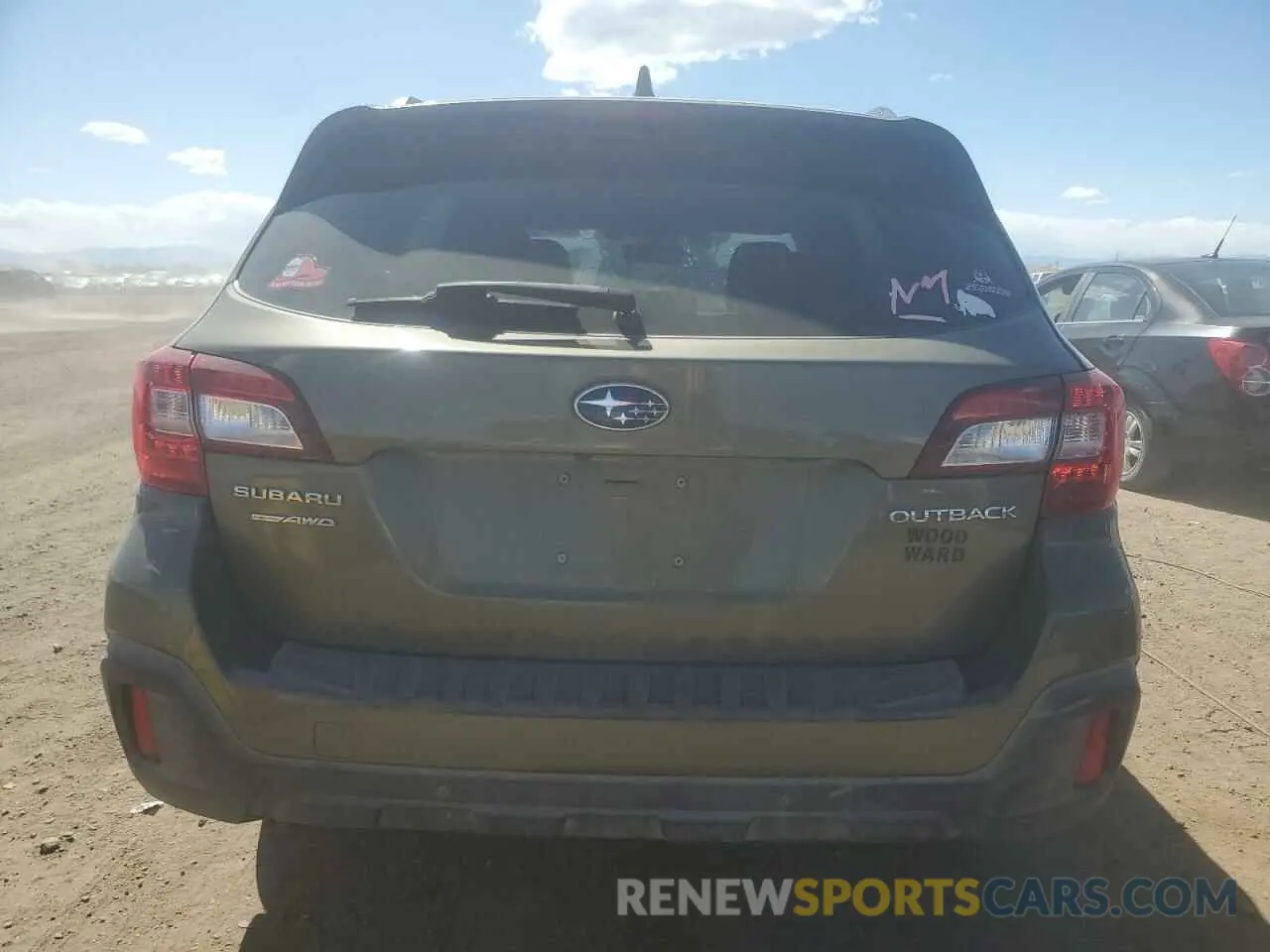 6 Photograph of a damaged car 4S4BSATCXK3343961 SUBARU OUTBACK 2019