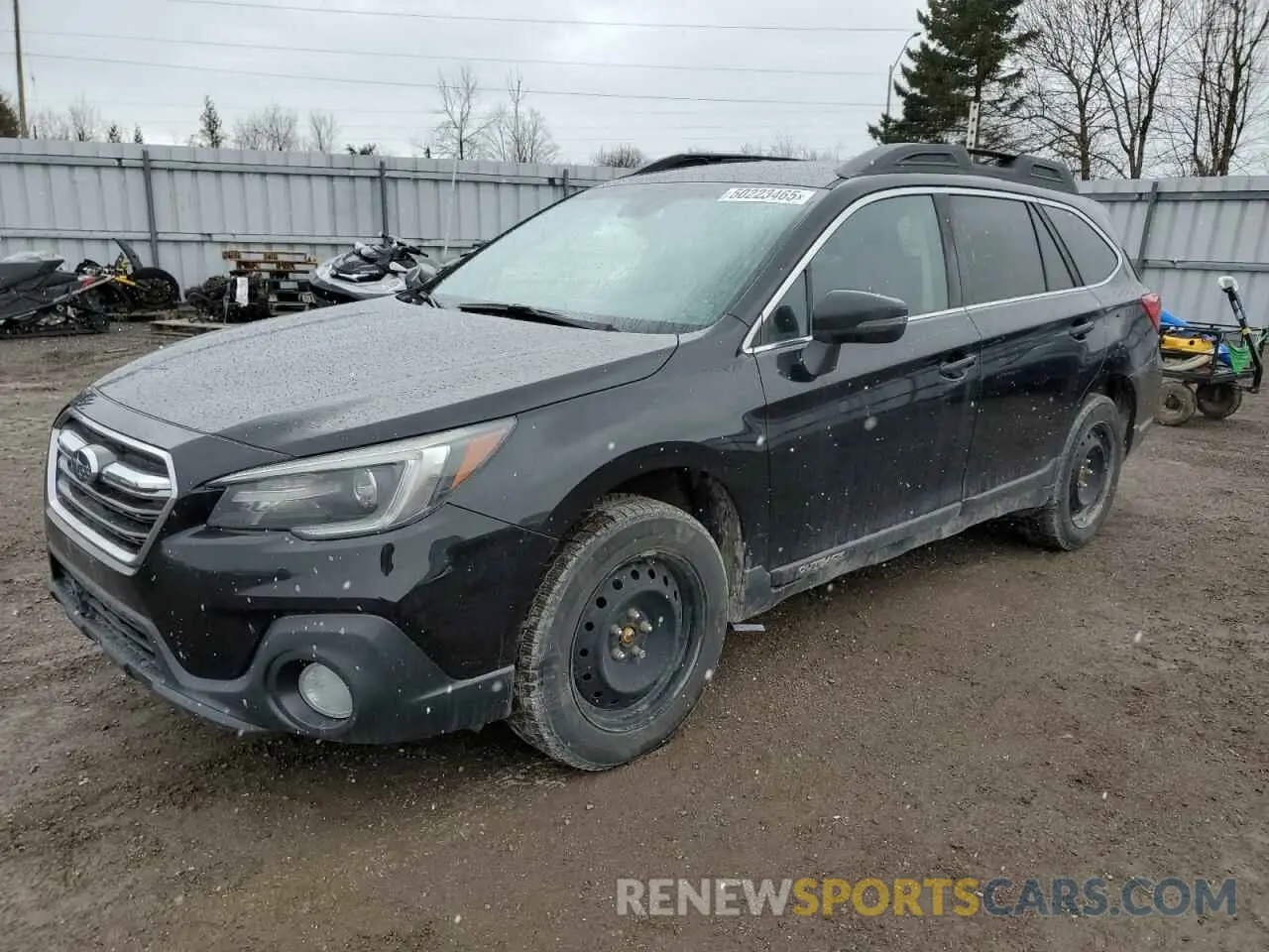 1 Photograph of a damaged car 4S4BSDNC1K3307235 SUBARU OUTBACK 2019