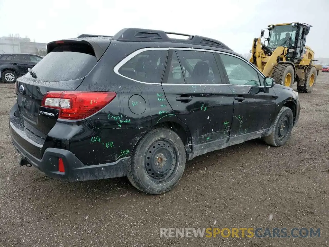 3 Photograph of a damaged car 4S4BSDNC1K3307235 SUBARU OUTBACK 2019