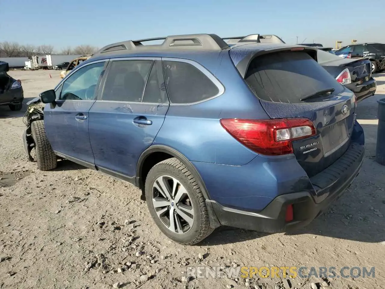 2 Photograph of a damaged car 4S4BSEJC7K3261177 SUBARU OUTBACK 2019