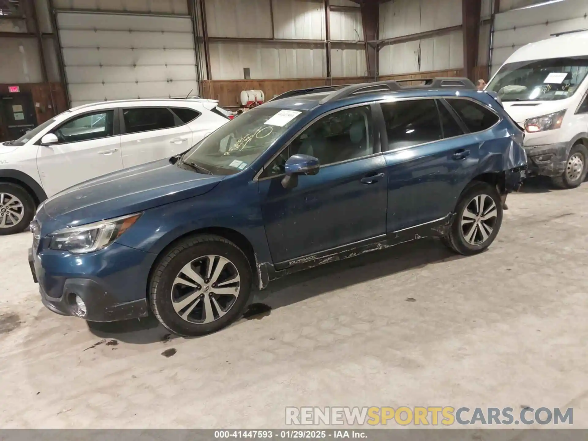 2 Photograph of a damaged car 4S4BSENC1K3259712 SUBARU OUTBACK 2019