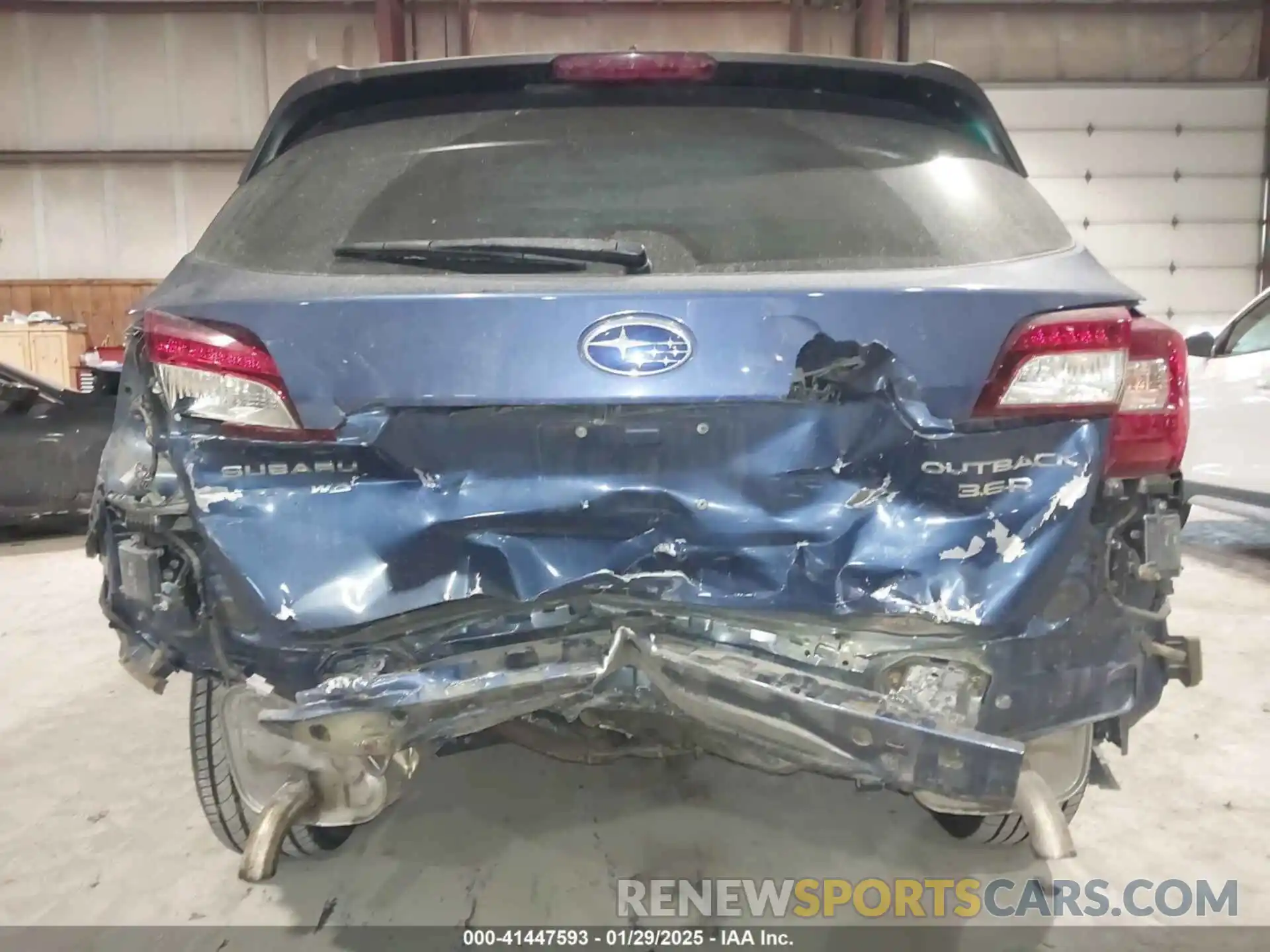 6 Photograph of a damaged car 4S4BSENC1K3259712 SUBARU OUTBACK 2019