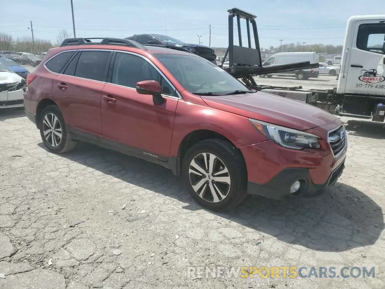 4 Photograph of a damaged car 4S4BSENC1K3382412 SUBARU OUTBACK 2019