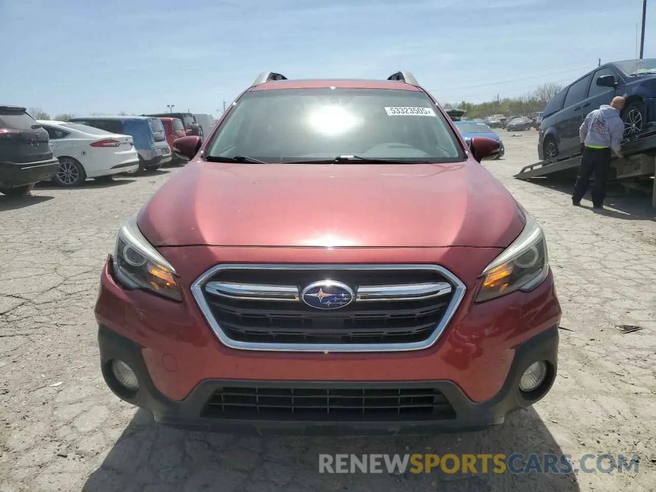 5 Photograph of a damaged car 4S4BSENC1K3382412 SUBARU OUTBACK 2019