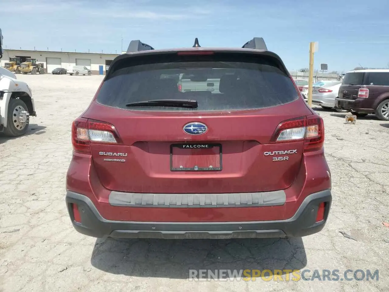6 Photograph of a damaged car 4S4BSENC1K3382412 SUBARU OUTBACK 2019