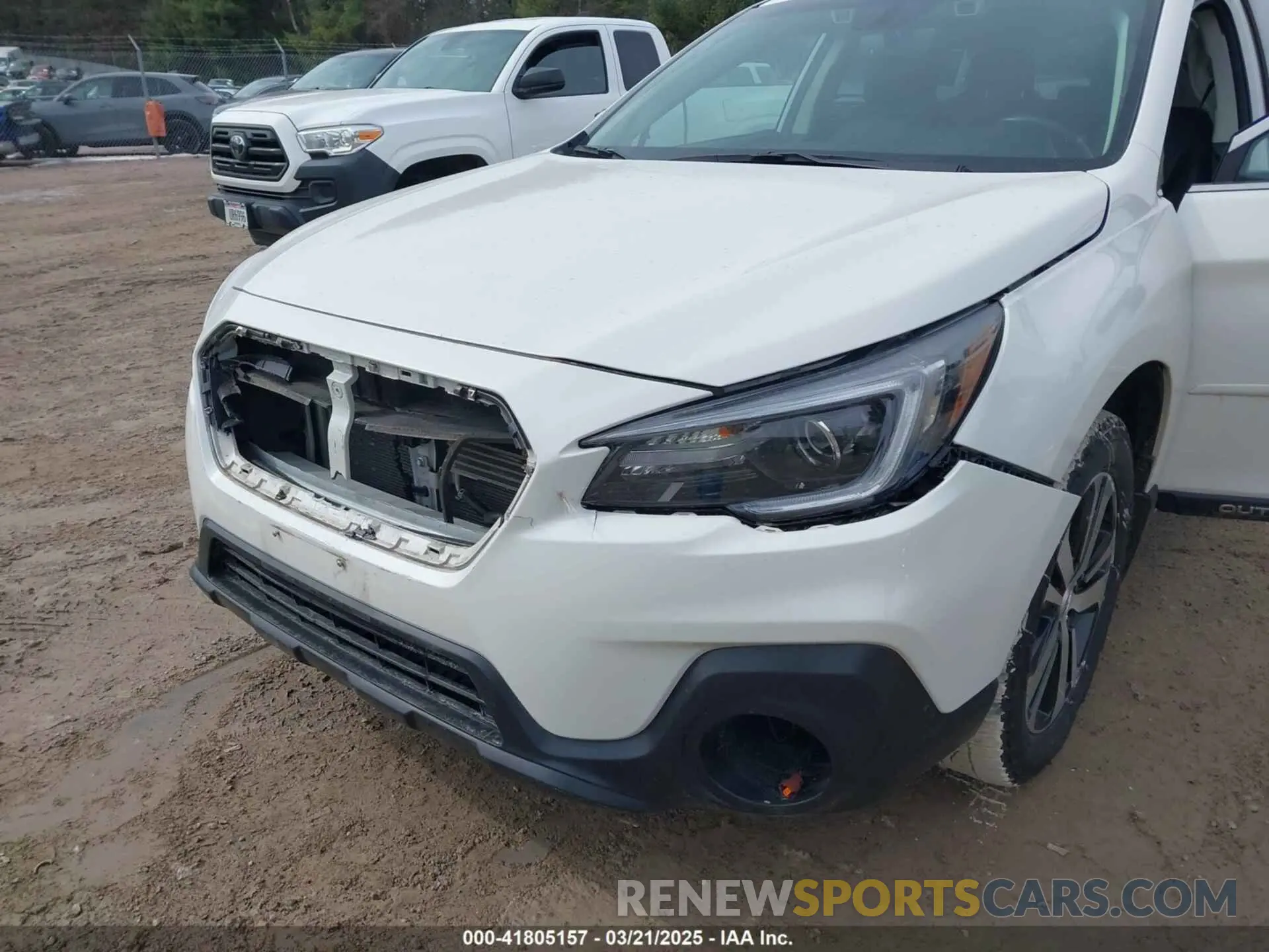 6 Photograph of a damaged car 4S4BSENC2K3280780 SUBARU OUTBACK 2019