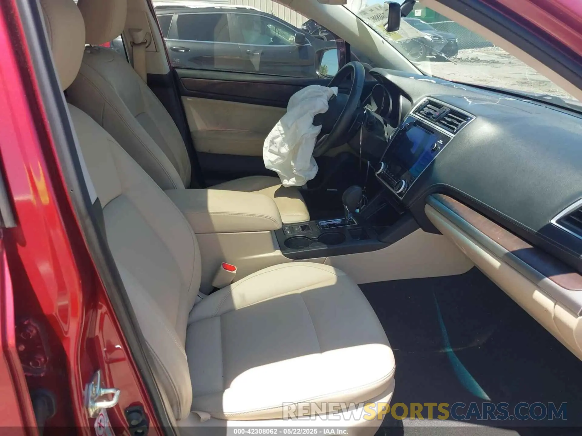 5 Photograph of a damaged car 4S4BSENC3K3228364 SUBARU OUTBACK 2019