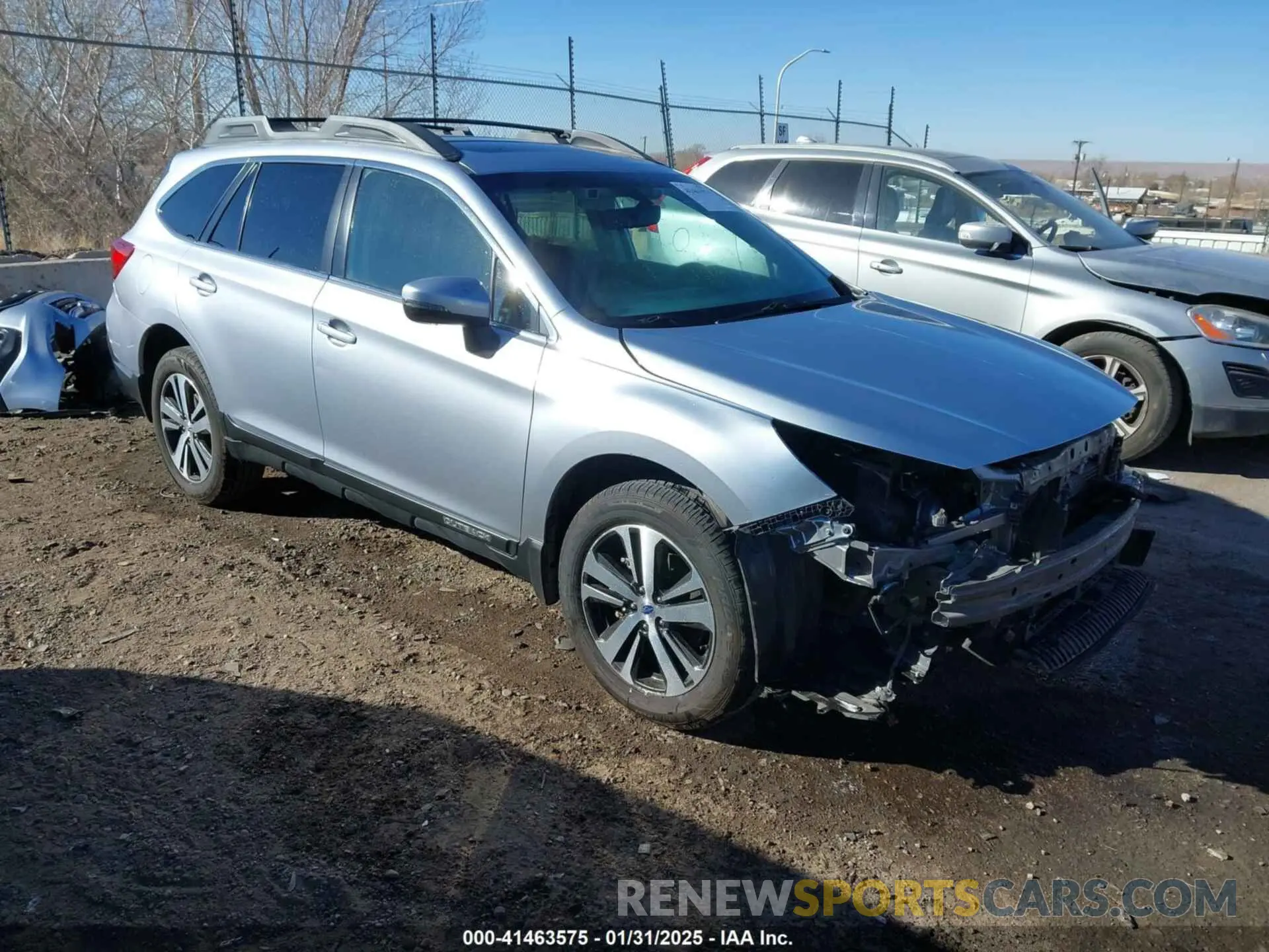 1 Photograph of a damaged car 4S4BSENC4K3240622 SUBARU OUTBACK 2019