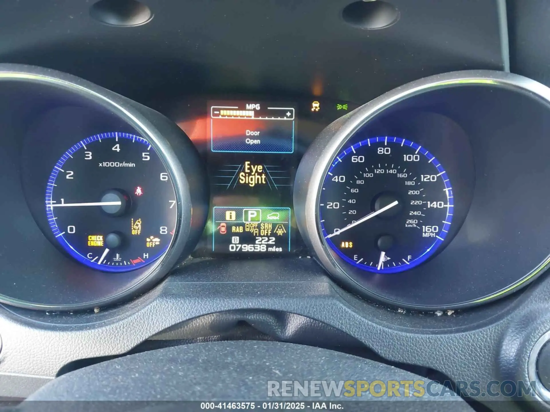 7 Photograph of a damaged car 4S4BSENC4K3240622 SUBARU OUTBACK 2019