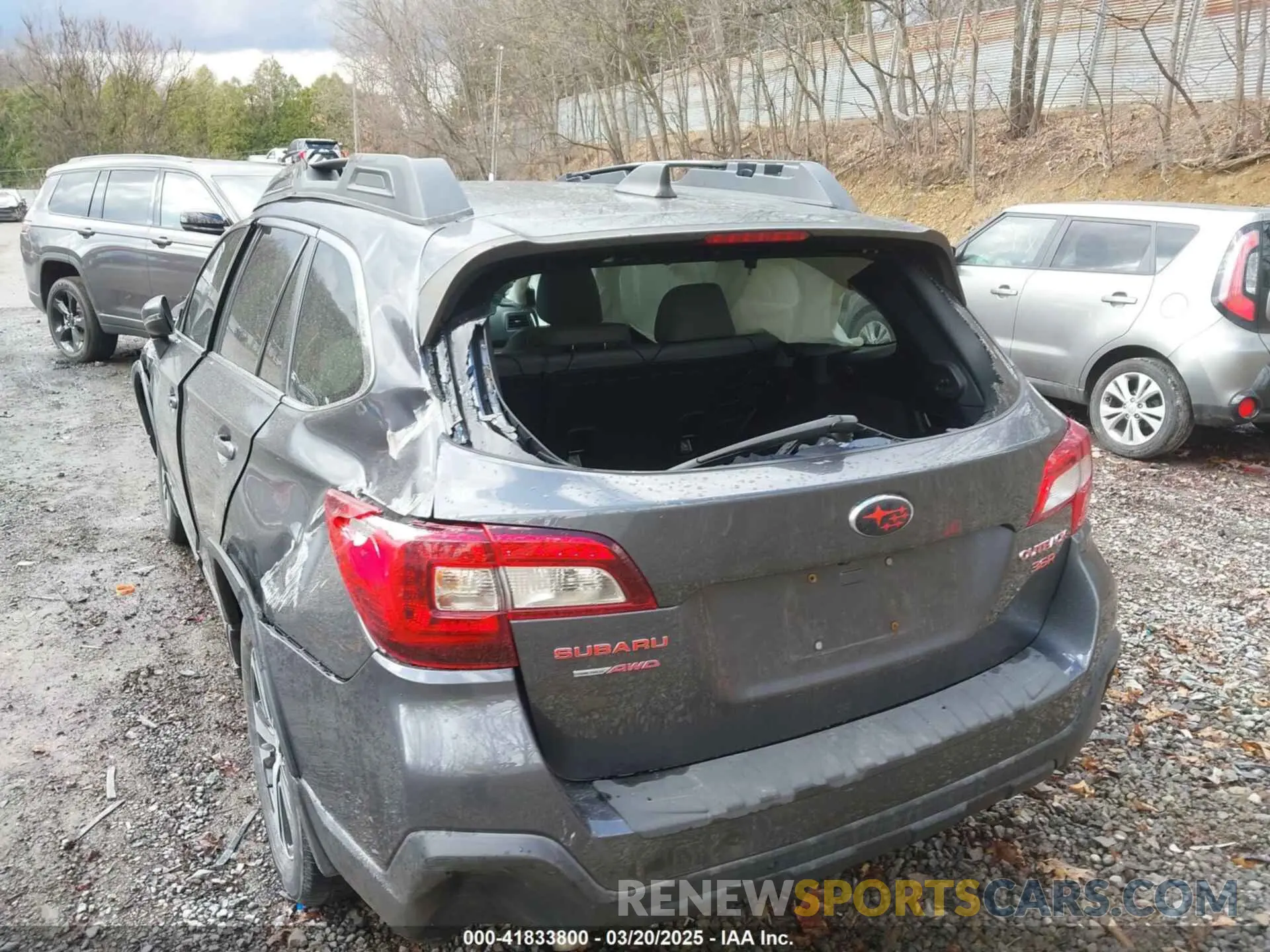 20 Photograph of a damaged car 4S4BSENC5K3307955 SUBARU OUTBACK 2019