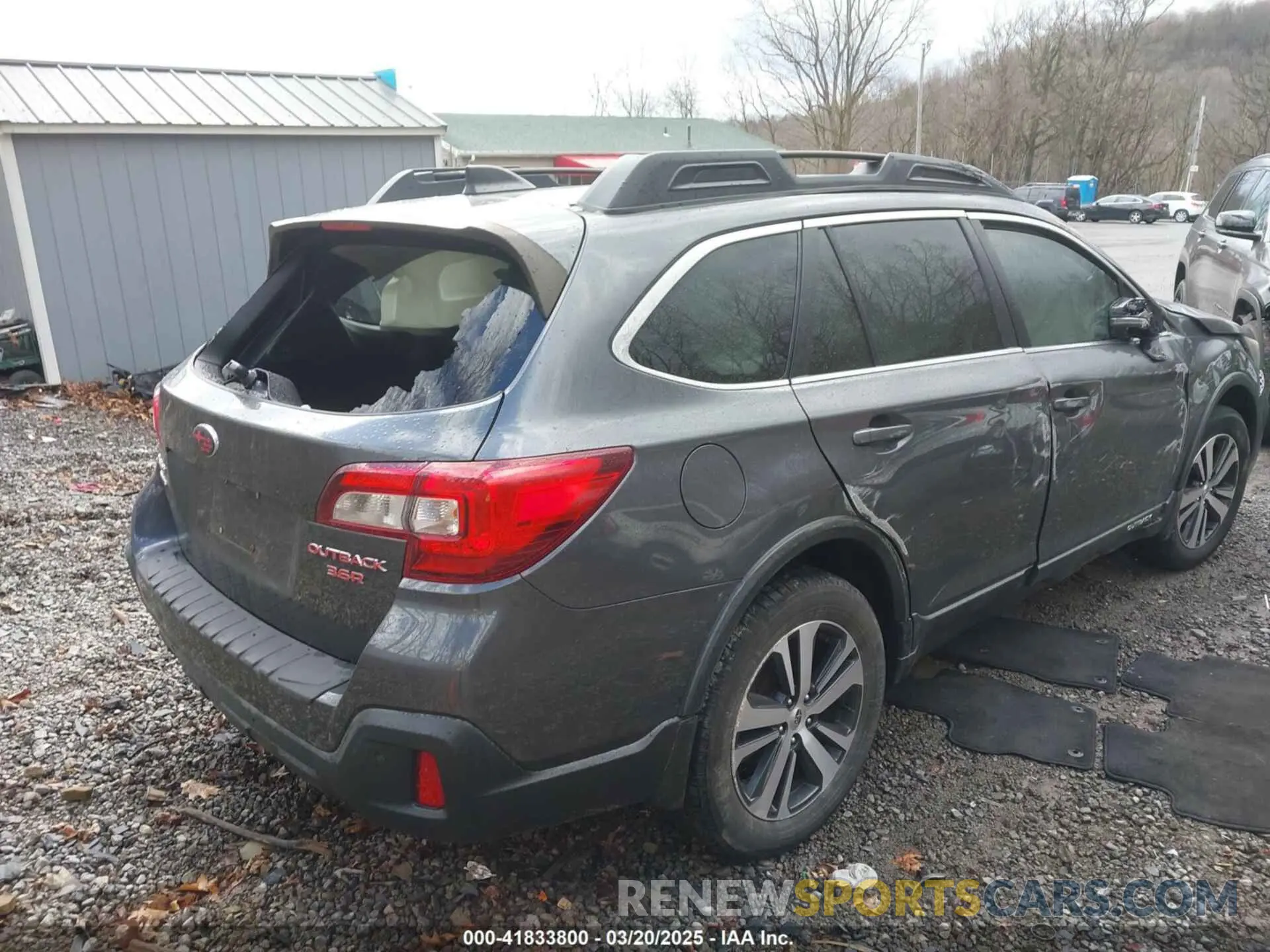21 Photograph of a damaged car 4S4BSENC5K3307955 SUBARU OUTBACK 2019