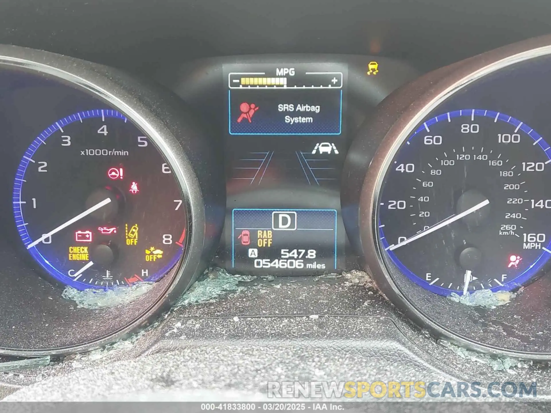 7 Photograph of a damaged car 4S4BSENC5K3307955 SUBARU OUTBACK 2019
