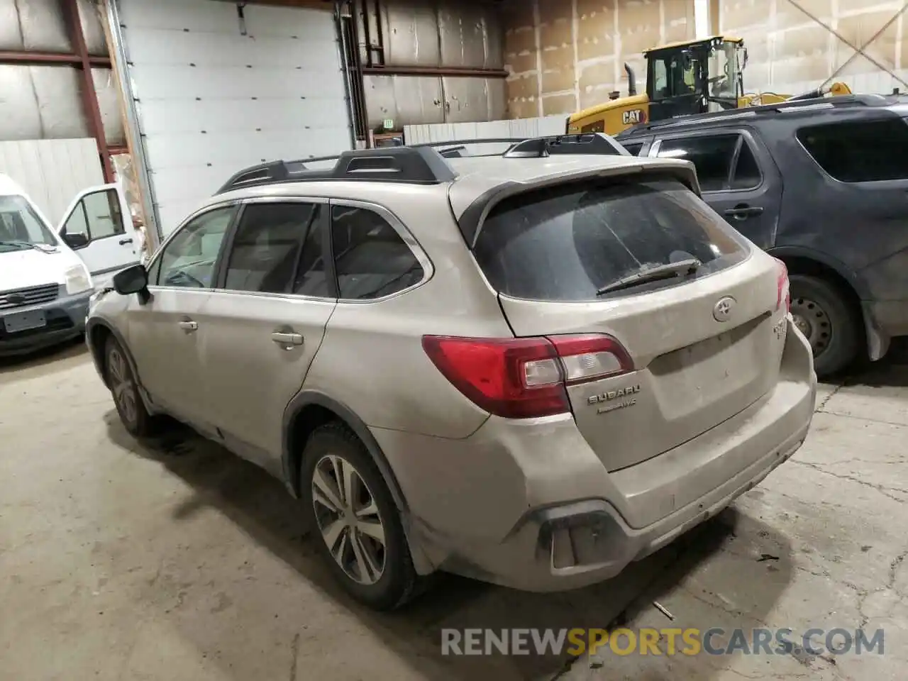 2 Photograph of a damaged car 4S4BSENC5K3309267 SUBARU OUTBACK 2019