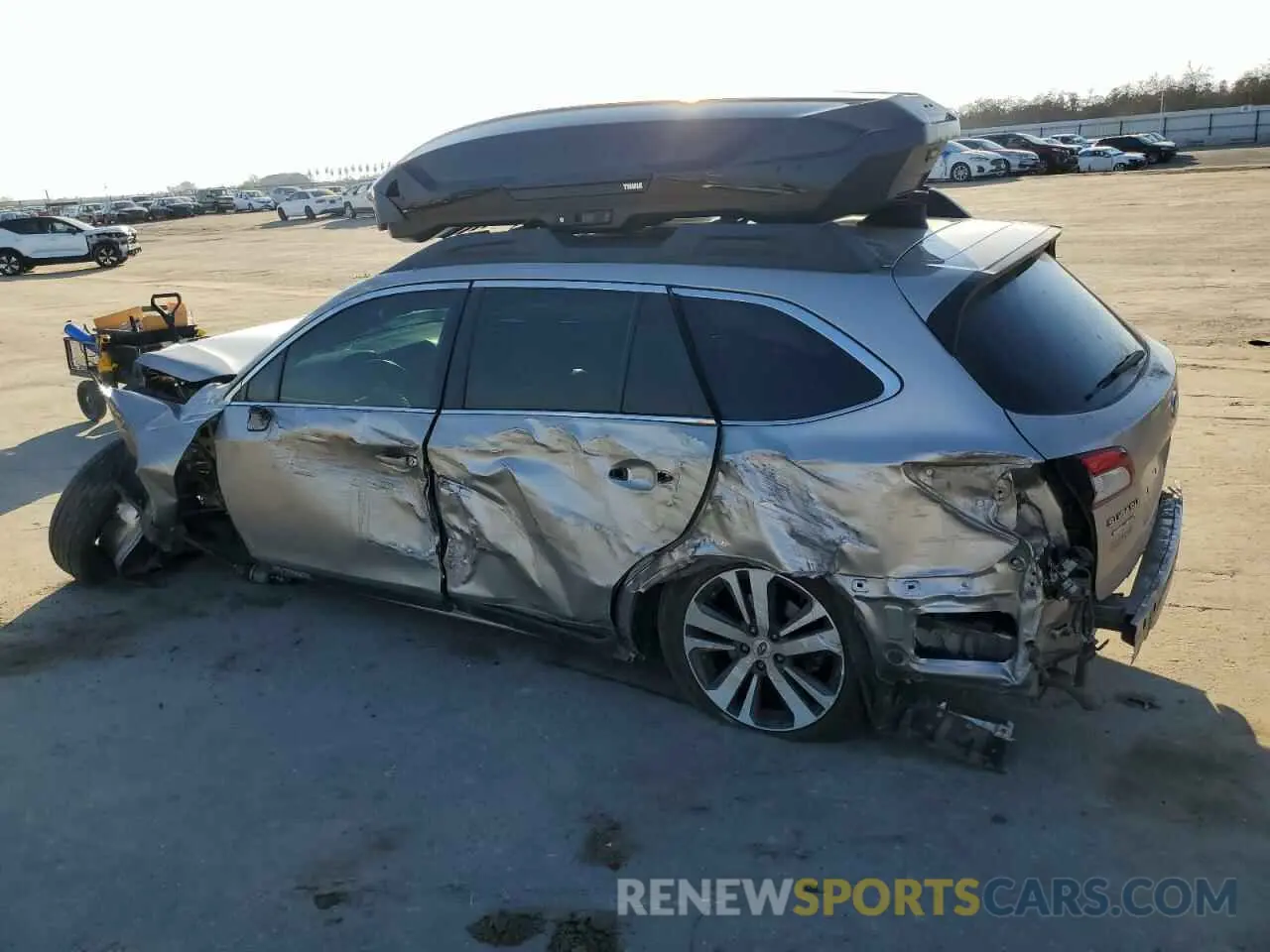 2 Photograph of a damaged car 4S4BSENC5K3315568 SUBARU OUTBACK 2019