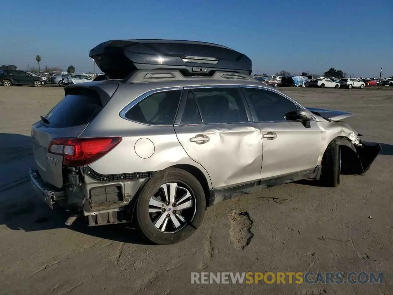 3 Photograph of a damaged car 4S4BSENC5K3315568 SUBARU OUTBACK 2019