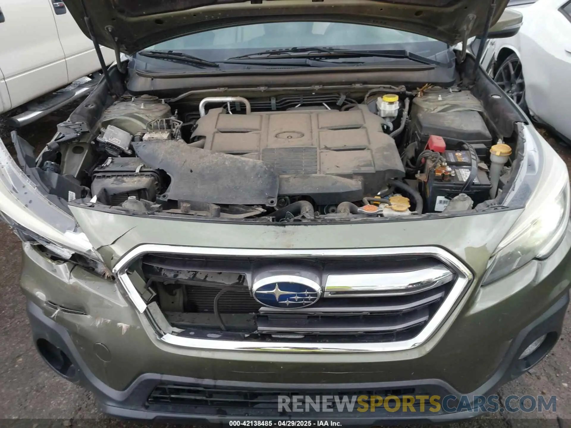 10 Photograph of a damaged car 4S4BSENC6K3316910 SUBARU OUTBACK 2019
