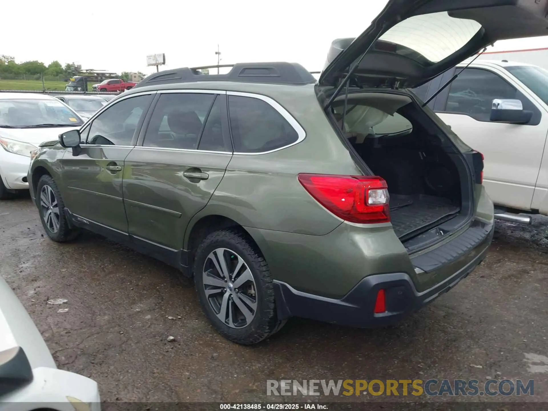 3 Photograph of a damaged car 4S4BSENC6K3316910 SUBARU OUTBACK 2019