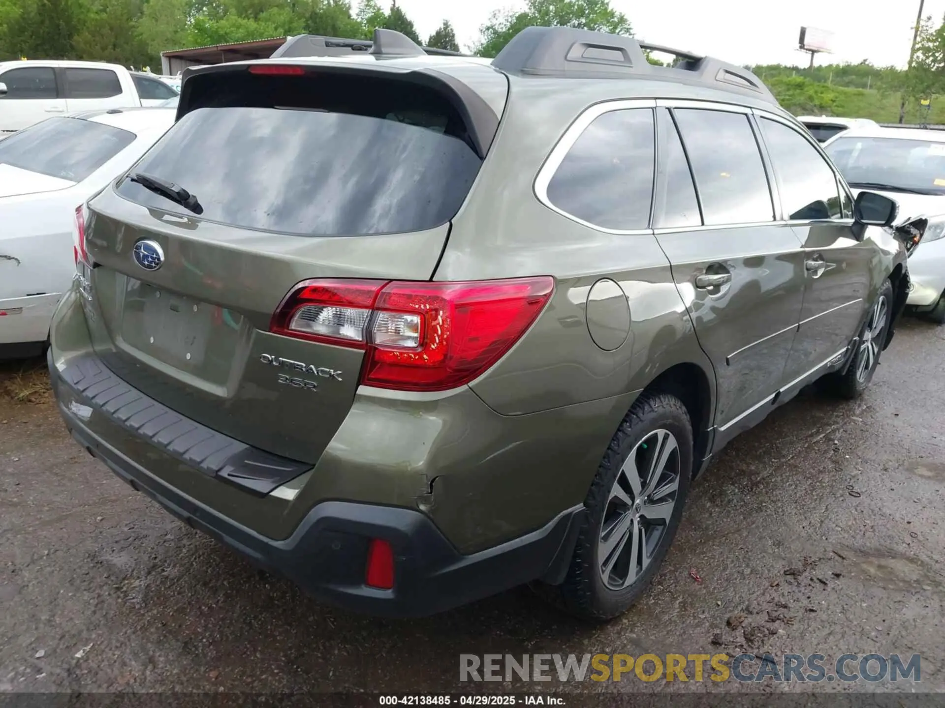 4 Photograph of a damaged car 4S4BSENC6K3316910 SUBARU OUTBACK 2019