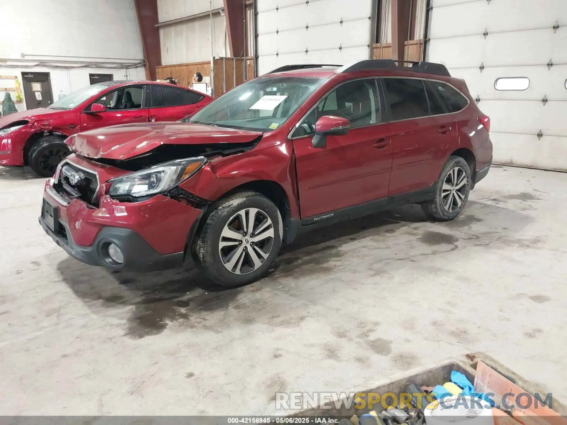 2 Photograph of a damaged car 4S4BSENC6K3330287 SUBARU OUTBACK 2019