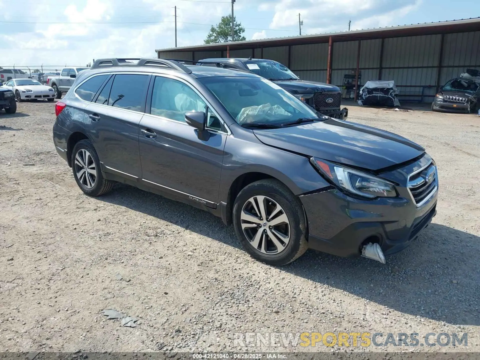 1 Photograph of a damaged car 4S4BSENC7K3224947 SUBARU OUTBACK 2019