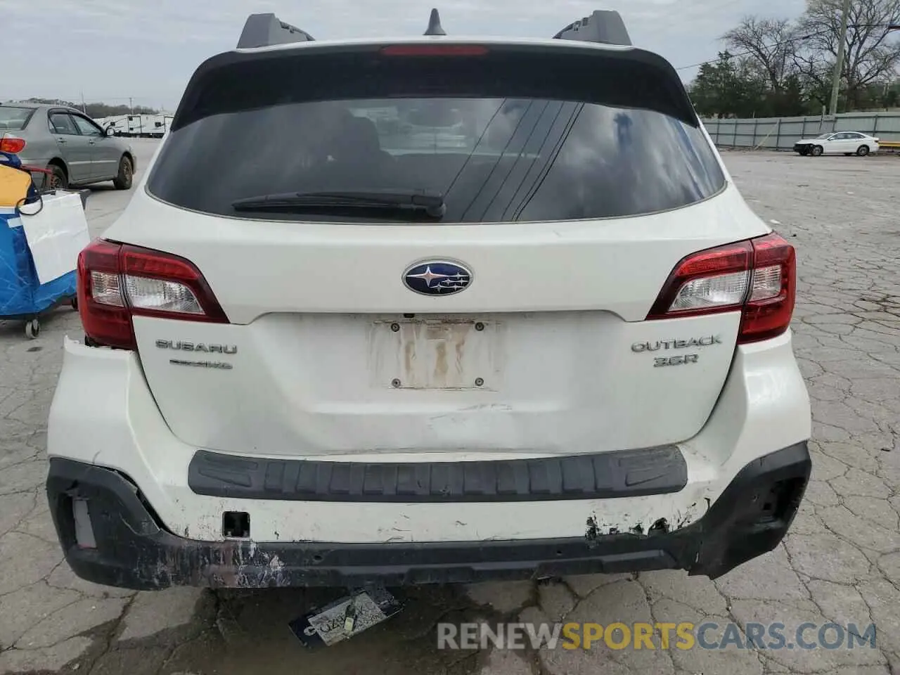 6 Photograph of a damaged car 4S4BSENC7K3388635 SUBARU OUTBACK 2019