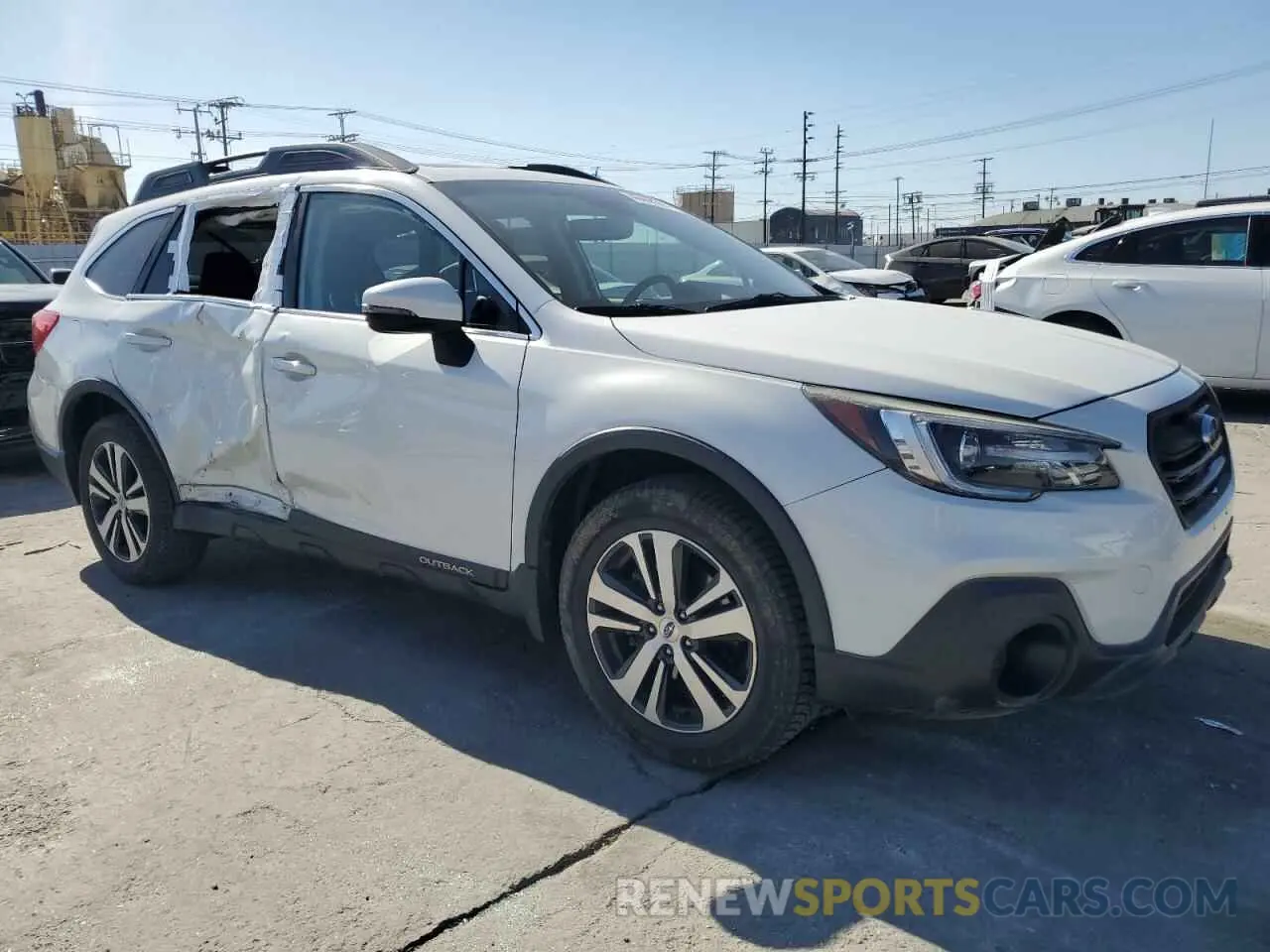 4 Photograph of a damaged car 4S4BSENC8K3214539 SUBARU OUTBACK 2019
