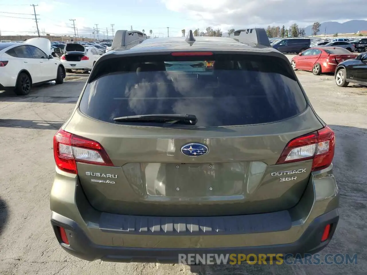 6 Photograph of a damaged car 4S4BSENC8K3238372 SUBARU OUTBACK 2019