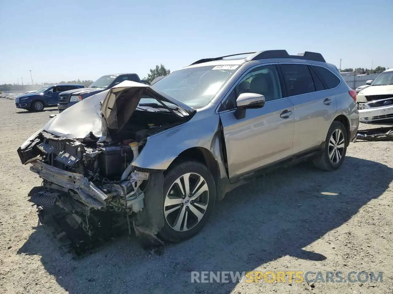 1 Photograph of a damaged car 4S4BSENC8K3256466 SUBARU OUTBACK 2019