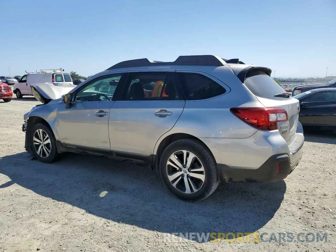 2 Photograph of a damaged car 4S4BSENC8K3256466 SUBARU OUTBACK 2019
