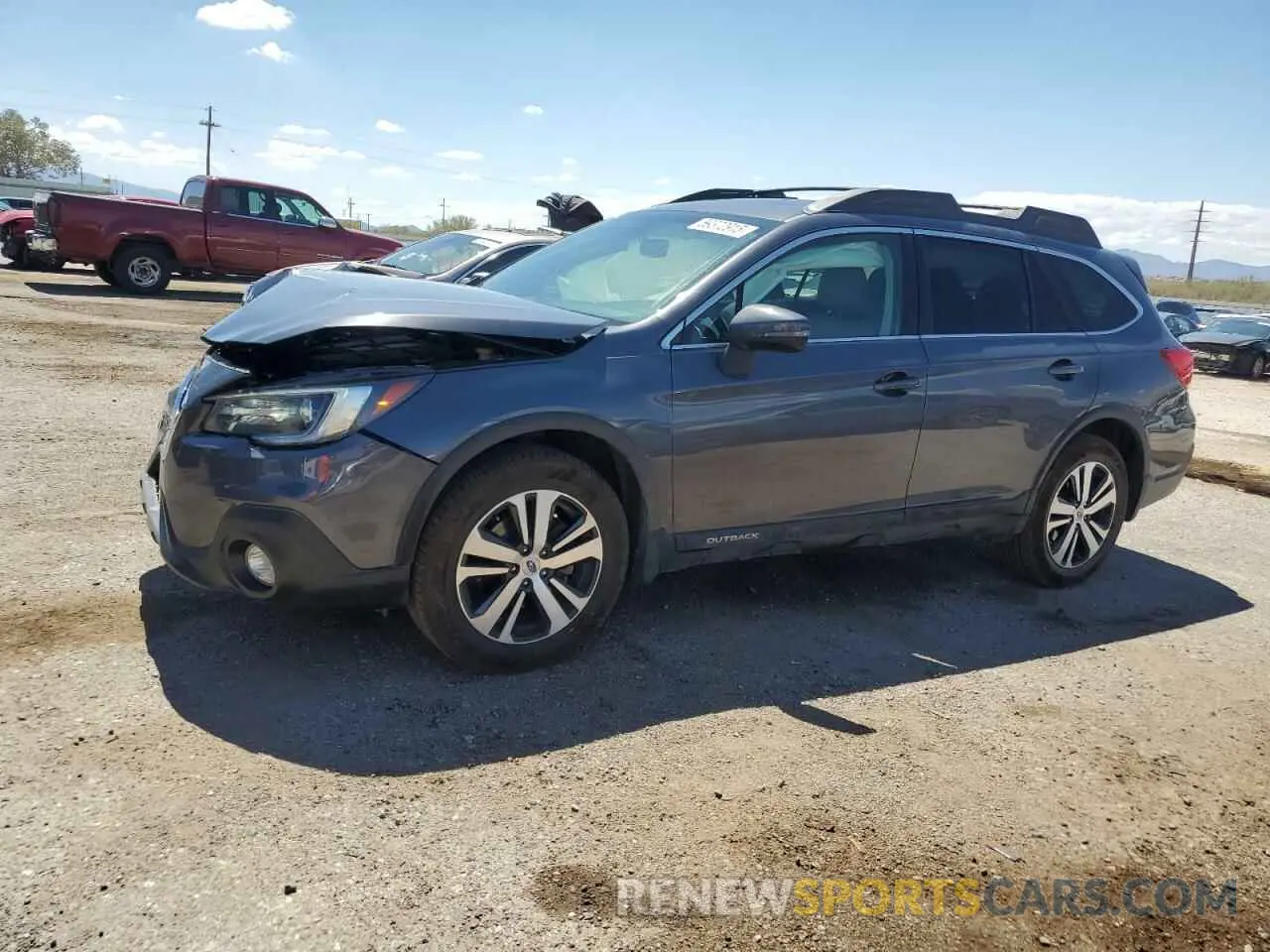 1 Photograph of a damaged car 4S4BSENC9K3270859 SUBARU OUTBACK 2019