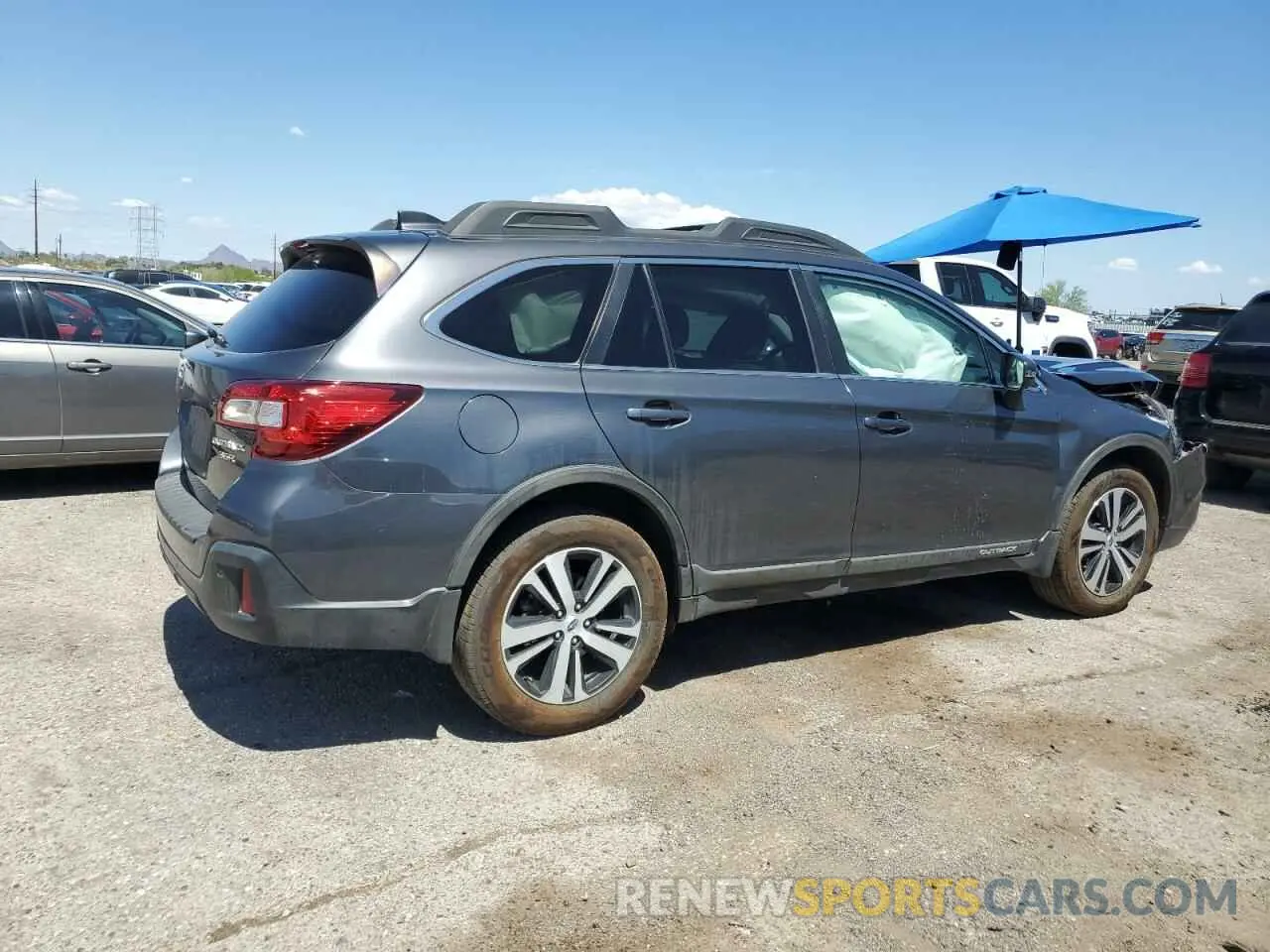 3 Photograph of a damaged car 4S4BSENC9K3270859 SUBARU OUTBACK 2019